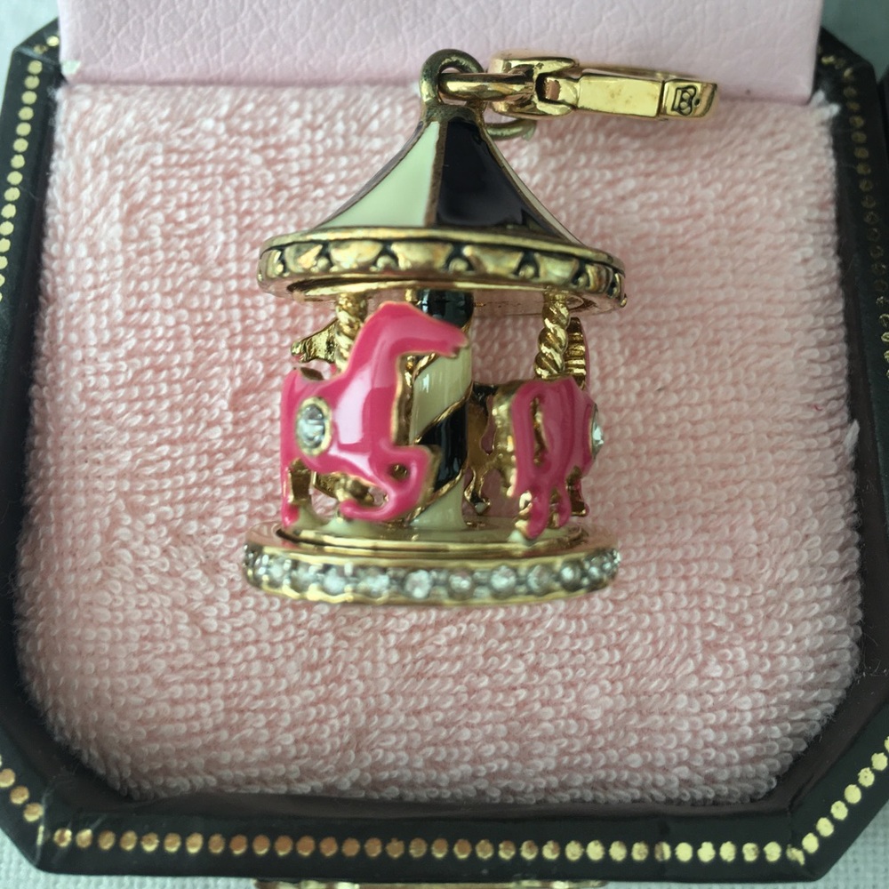 RARE 🔥 Juicy Couture Horse Carousel Merry Go Round Bracelet Charm